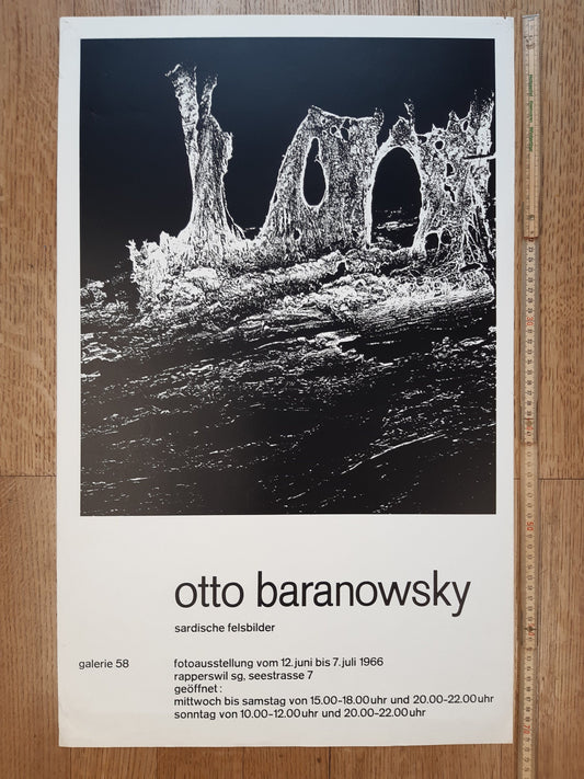 Otto Baranowsky original art poster - 17.7"×28.3" (45×72cm)