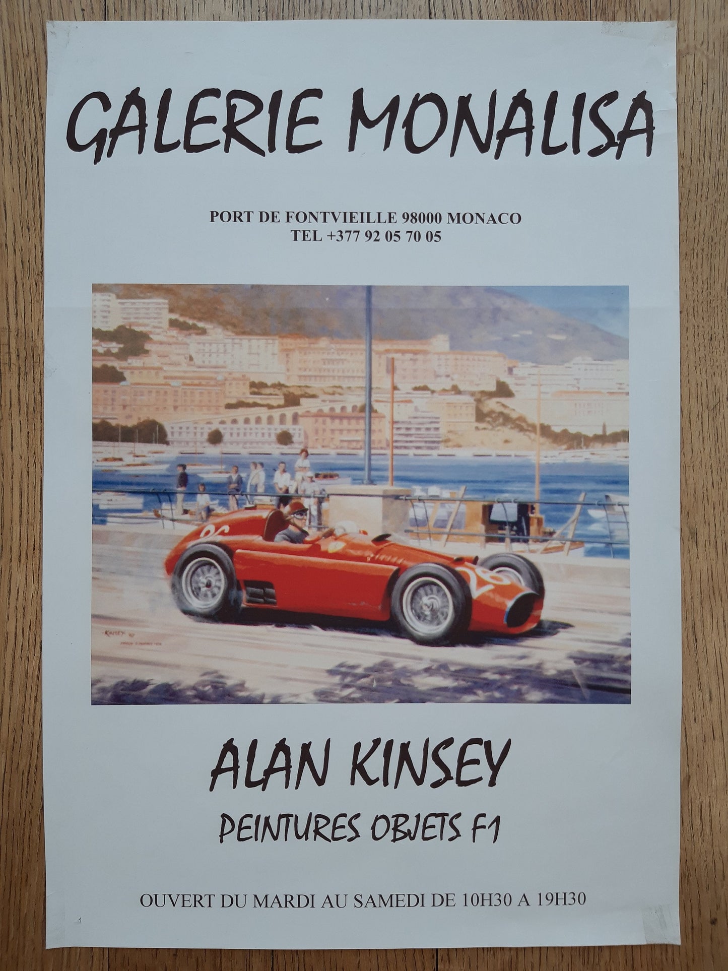 Alan Kinsey original art poster - 13.0"×18.9" (33×48cm)