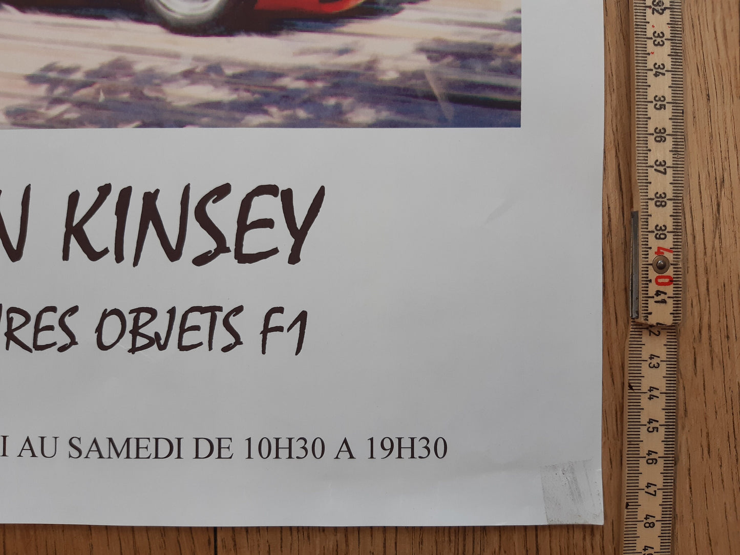 Alan Kinsey original art poster - 13.0"×18.9" (33×48cm)
