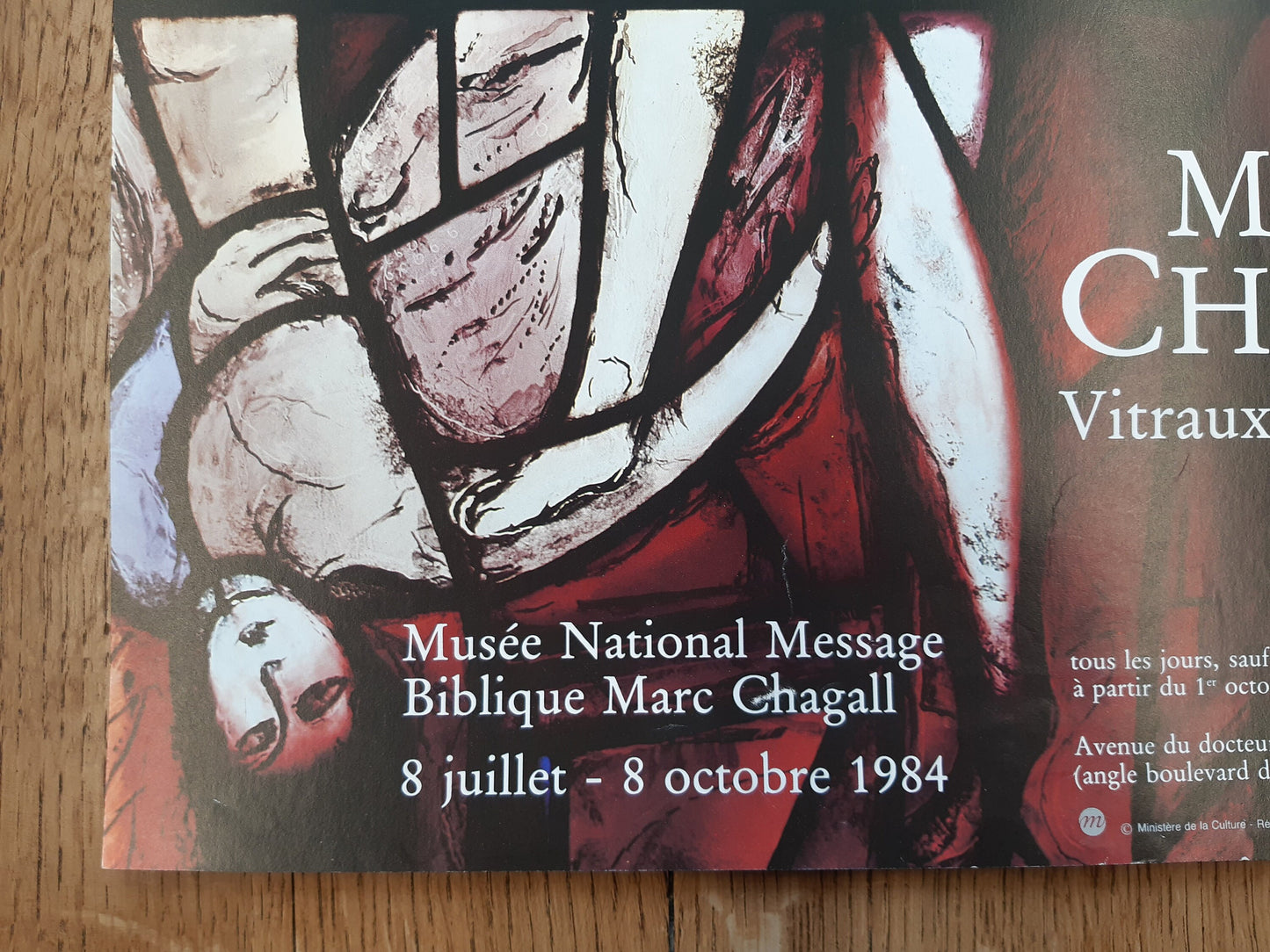 Marc Chagall original art poster - 15.7"×23.6" (40×60cm)