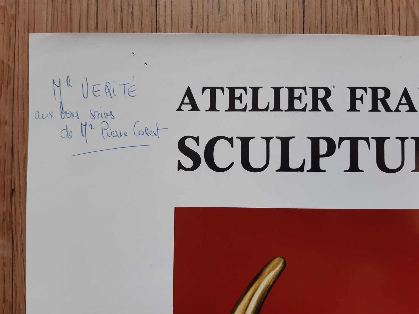 Max Ernst original art poster signed - 17.7"×25.8" (45×65.5cm)