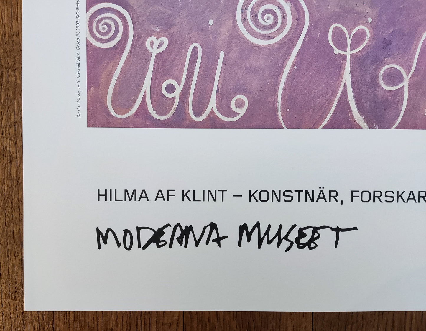 Hilma af Klint original art poster - 27.6"×39.4" (70×100cm)