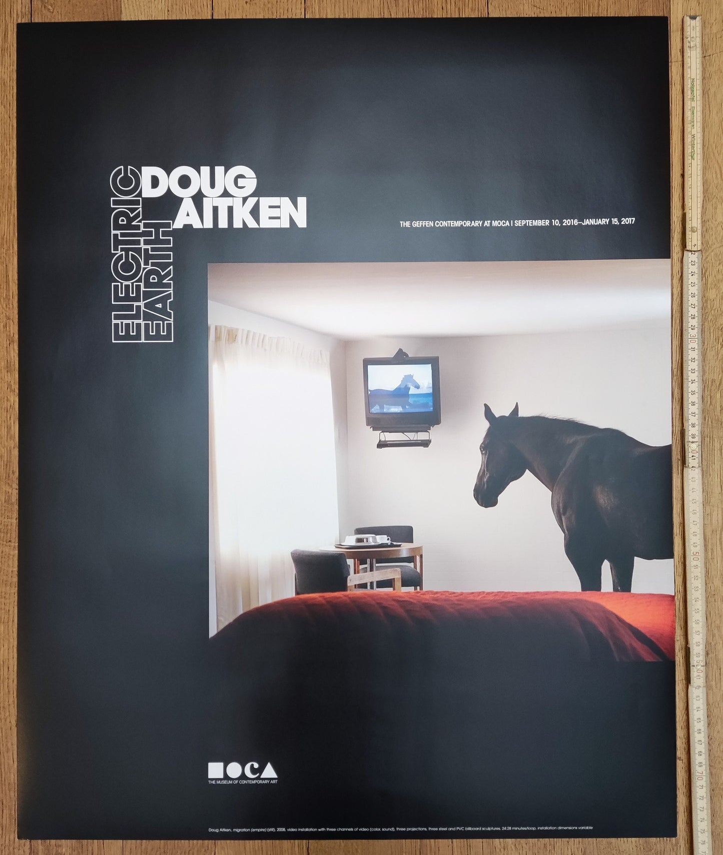 Doug Aikten original art poster - 24.1"×30.0" (61.3×76.3cm)
