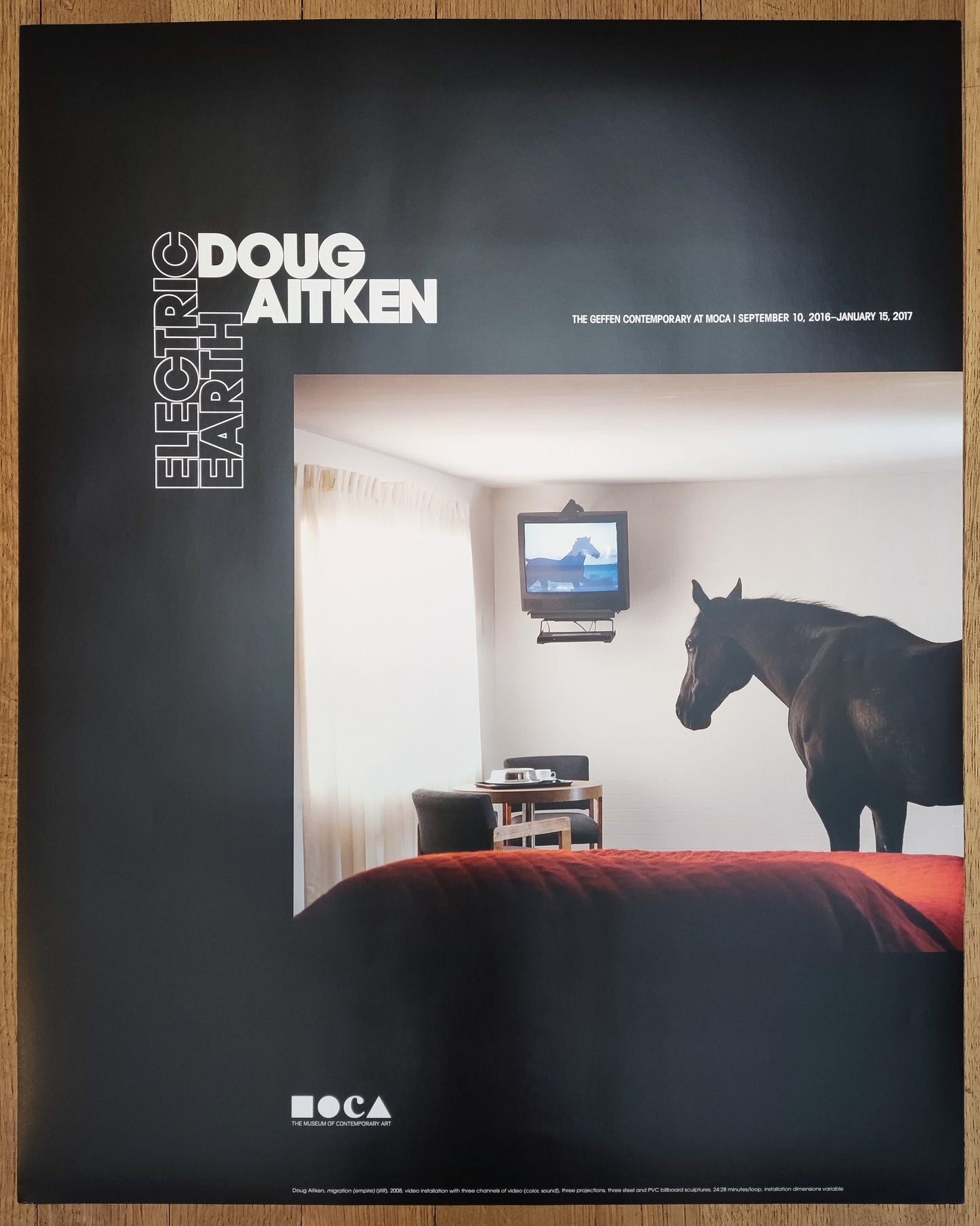 Doug Aikten original art poster - 24.1"×30.0" (61.3×76.3cm)