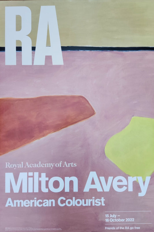 Milton Avery original art poster - 20.1"×29.9" (51×76cm)