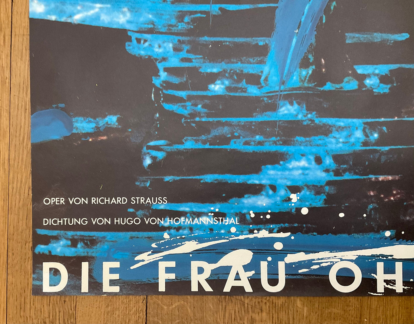 Die Frau ohne Schatten original art poster - 35.6"×50.2" (90.5×127.5cm)
