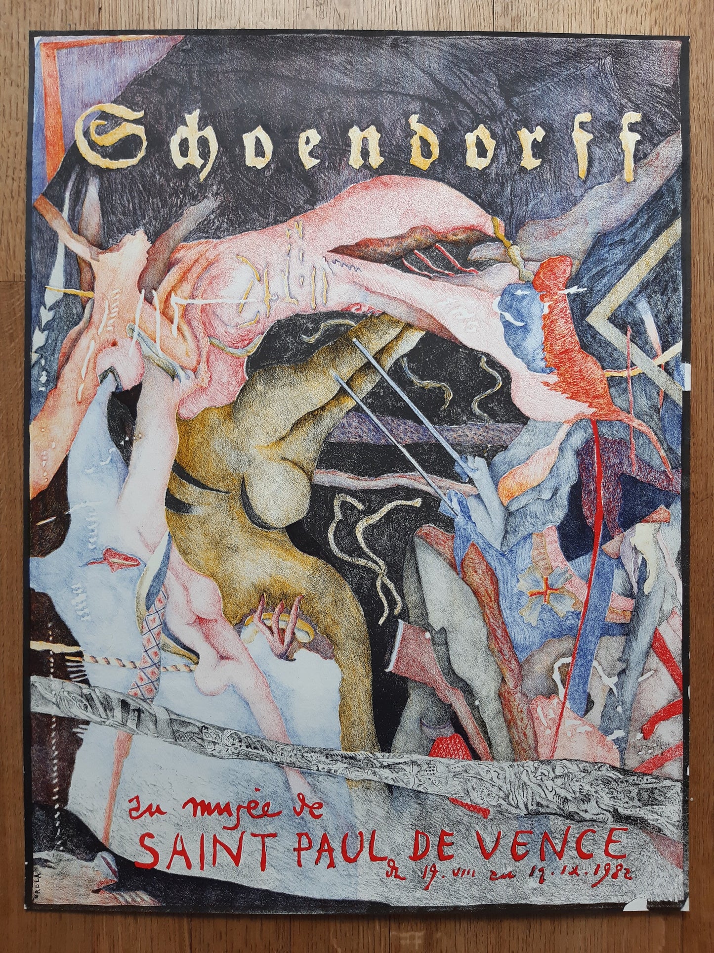 Schwendorff vintage art poster - 22.4"×29.7" (57×75.5cm)