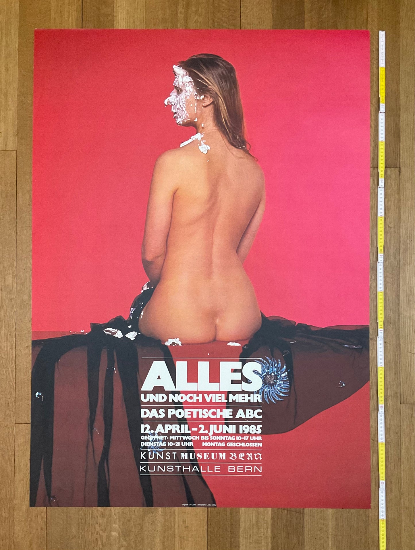 Das poetische ABC vintage art poster - 35.6"×50.4" (90.3×128cm)