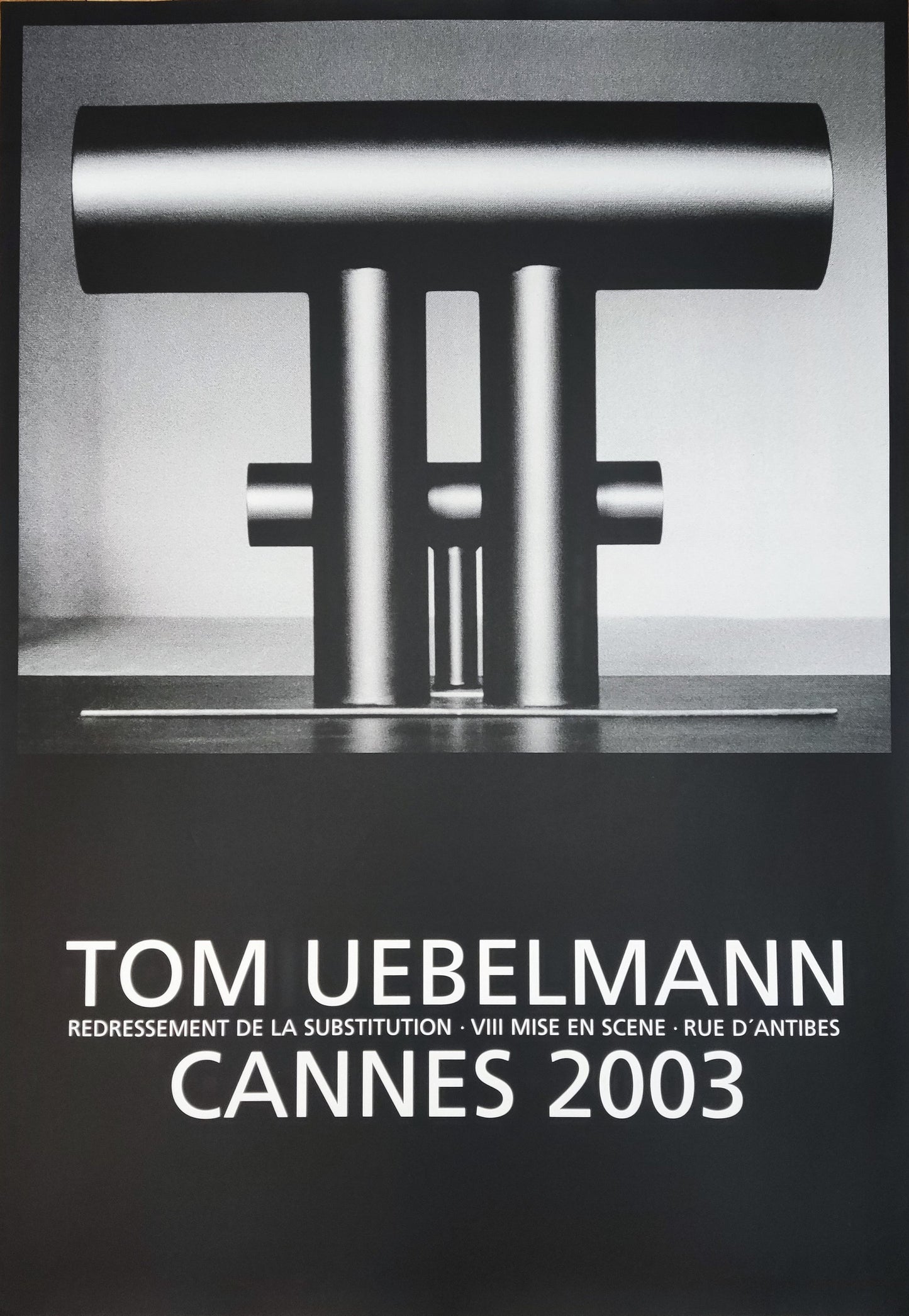 Tom Uebelmann vintage art poster - 35.4"×50.4" (90×128cm)