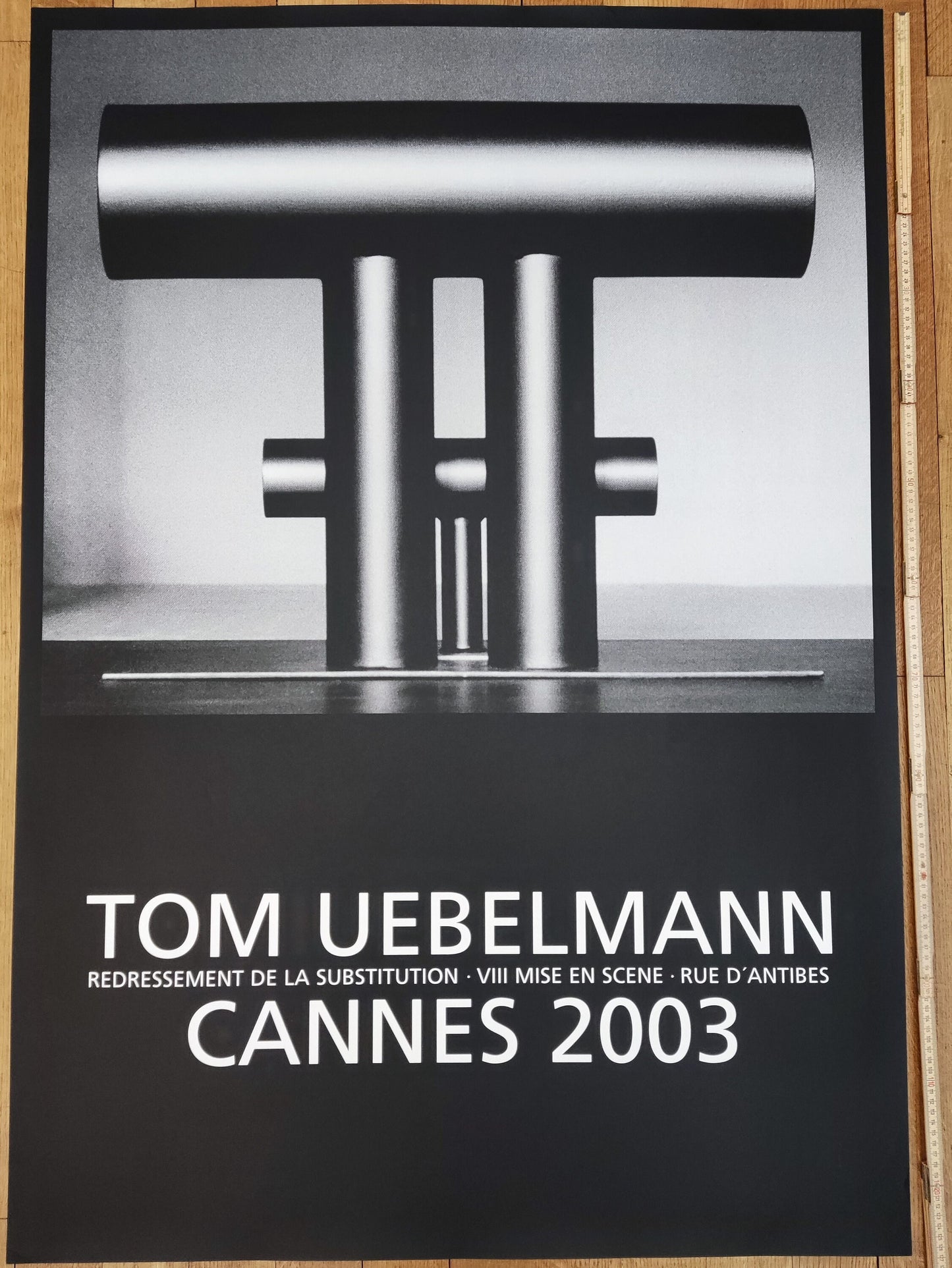 Tom Uebelmann vintage art poster - 35.4"×50.4" (90×128cm)