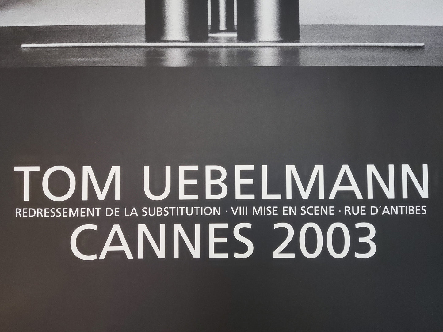 Tom Uebelmann vintage art poster - 35.4"×50.4" (90×128cm)