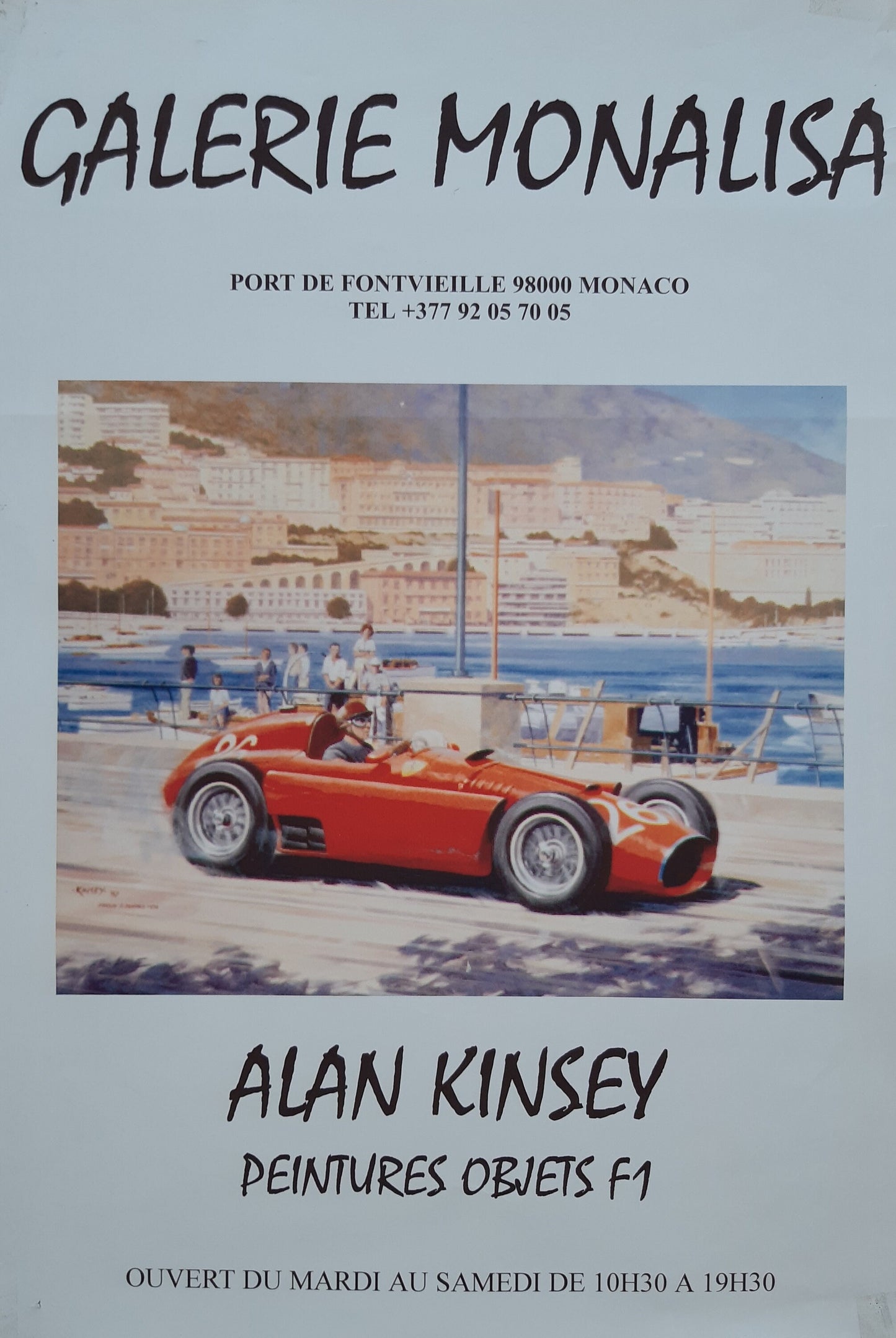 Alan Kinsey original art poster - 13.0"×18.9" (33×48cm)