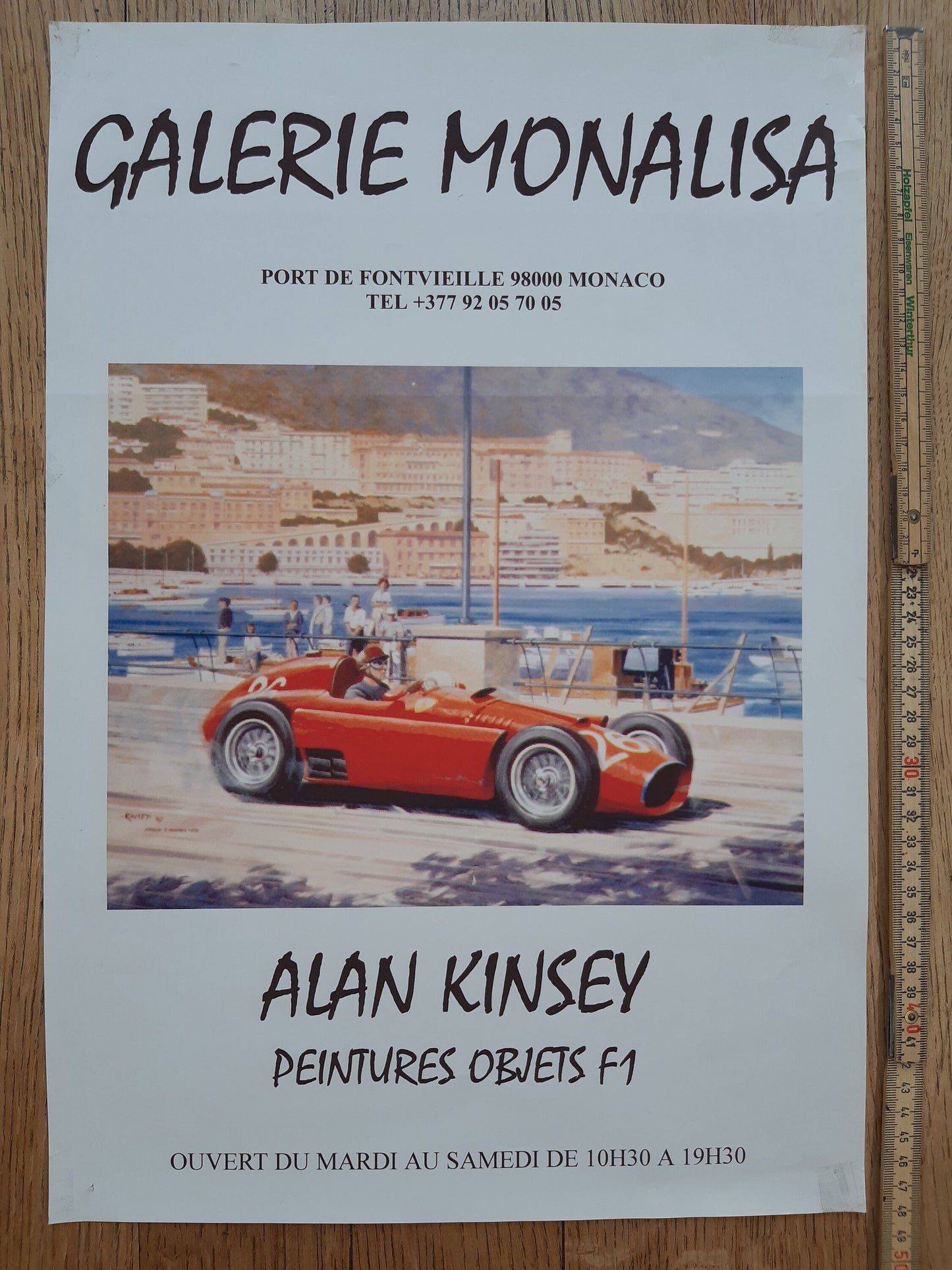 Alan Kinsey original art poster - 13.0"×18.9" (33×48cm)