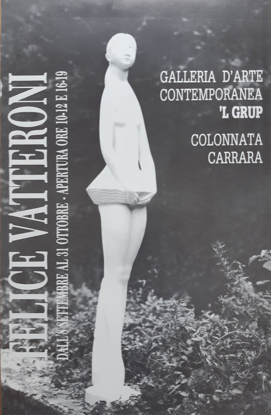 Felice Vatteroni original art poster - 11.9"×18.9" (30.2×48cm)