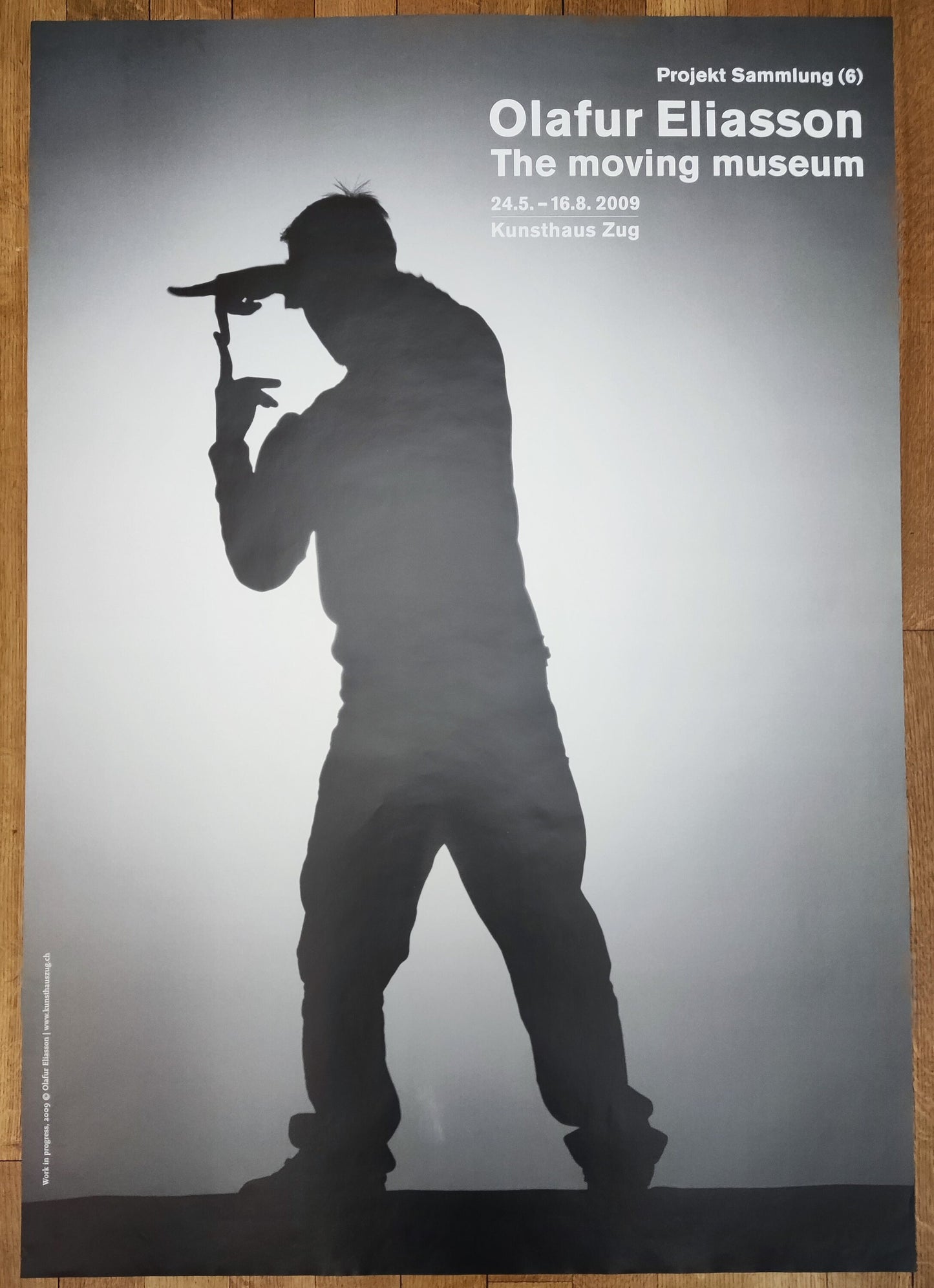 Olafur Eliasson original art poster - 35.4"×50.4" (90×128cm)
