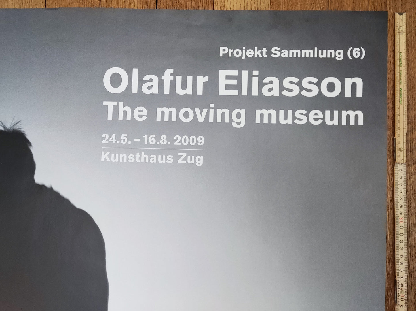 Olafur Eliasson original art poster - 35.4"×50.4" (90×128cm)