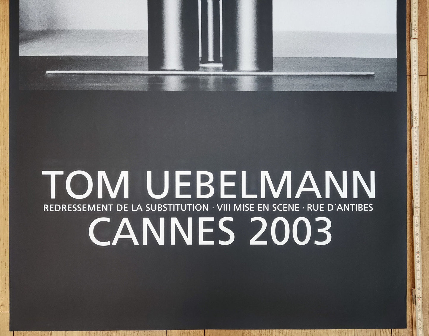 Tom Uebelmann vintage art poster - 35.4"×50.4" (90×128cm)