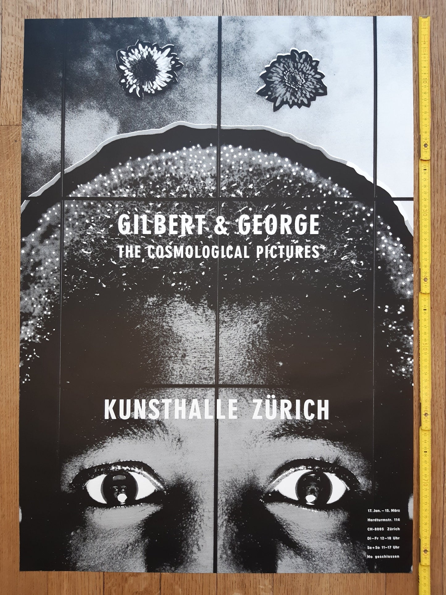 Gilbert and George art poster - 23.4"×33.1" (59.4×84cm)