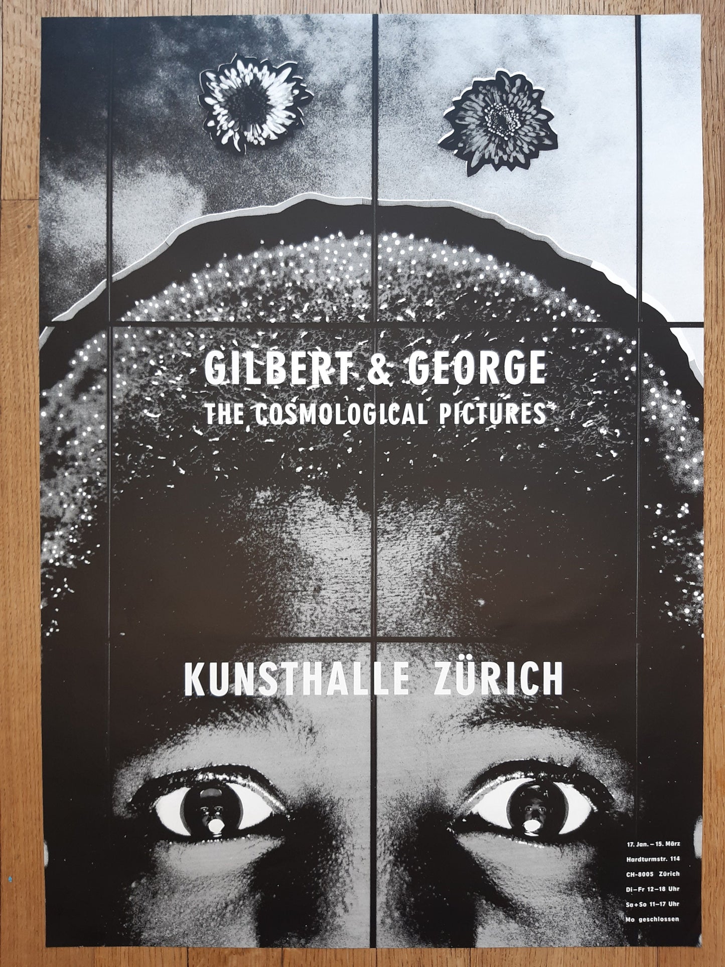 Gilbert and George art poster - 23.4"×33.1" (59.4×84cm)