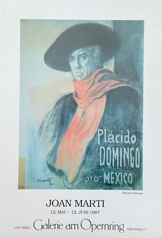 Joan Marti vintage art poster - 17.3"×25.0" (44×63.4cm)