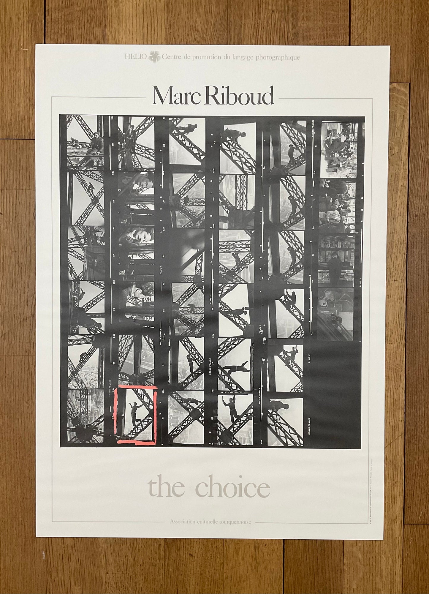 Marc Riboud art exhibition poster - 19.7"×27.6" (50×70cm)