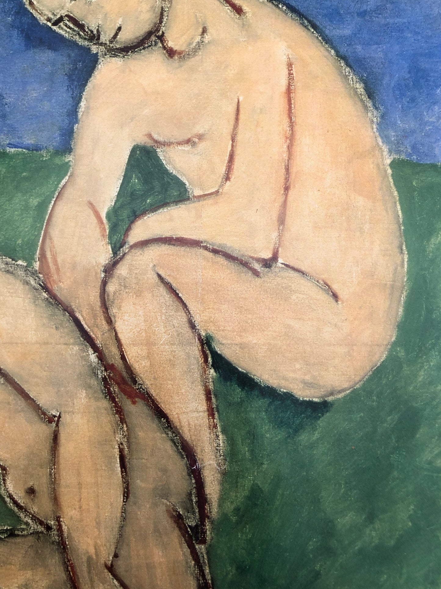 Henry Matisse vintage art exhibition poster used - 23.6"×27.6" (60×70cm)