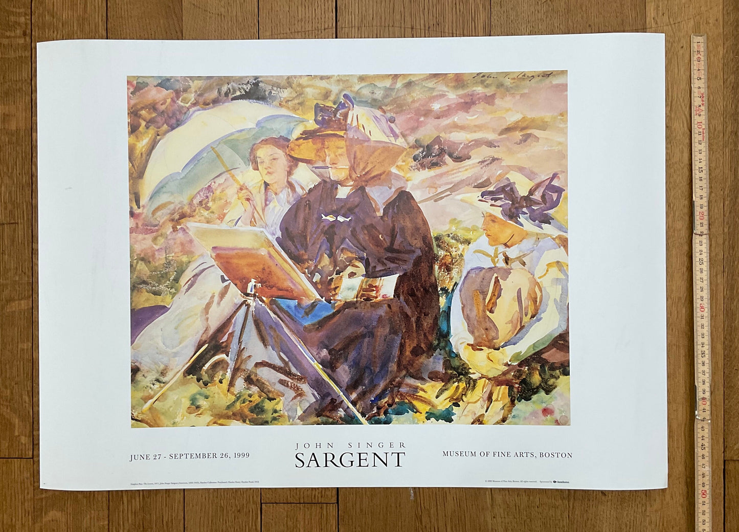 John Singer Sargent original art poster - 27.6"×19.7" (70×50cm)