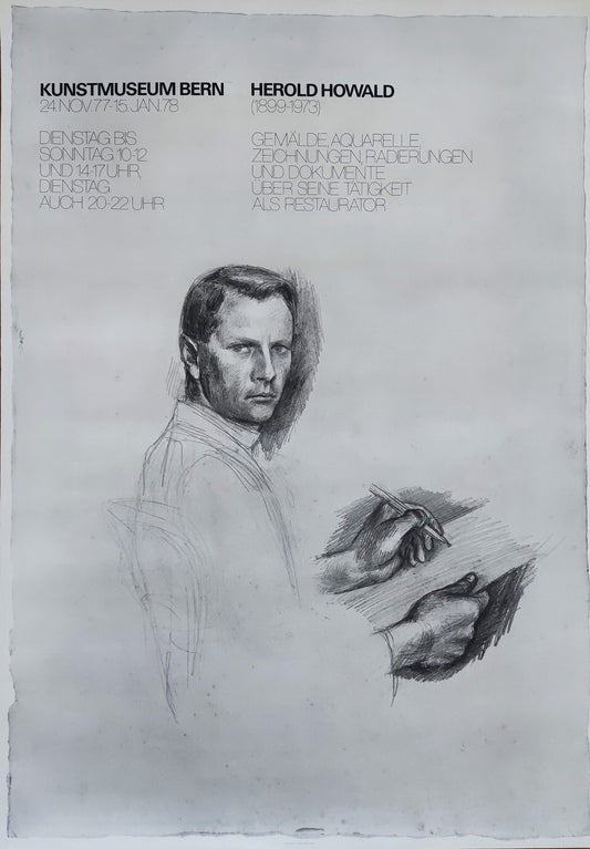 Herold Howald vintage poster - 35.4"×50.4" (90×128cm)