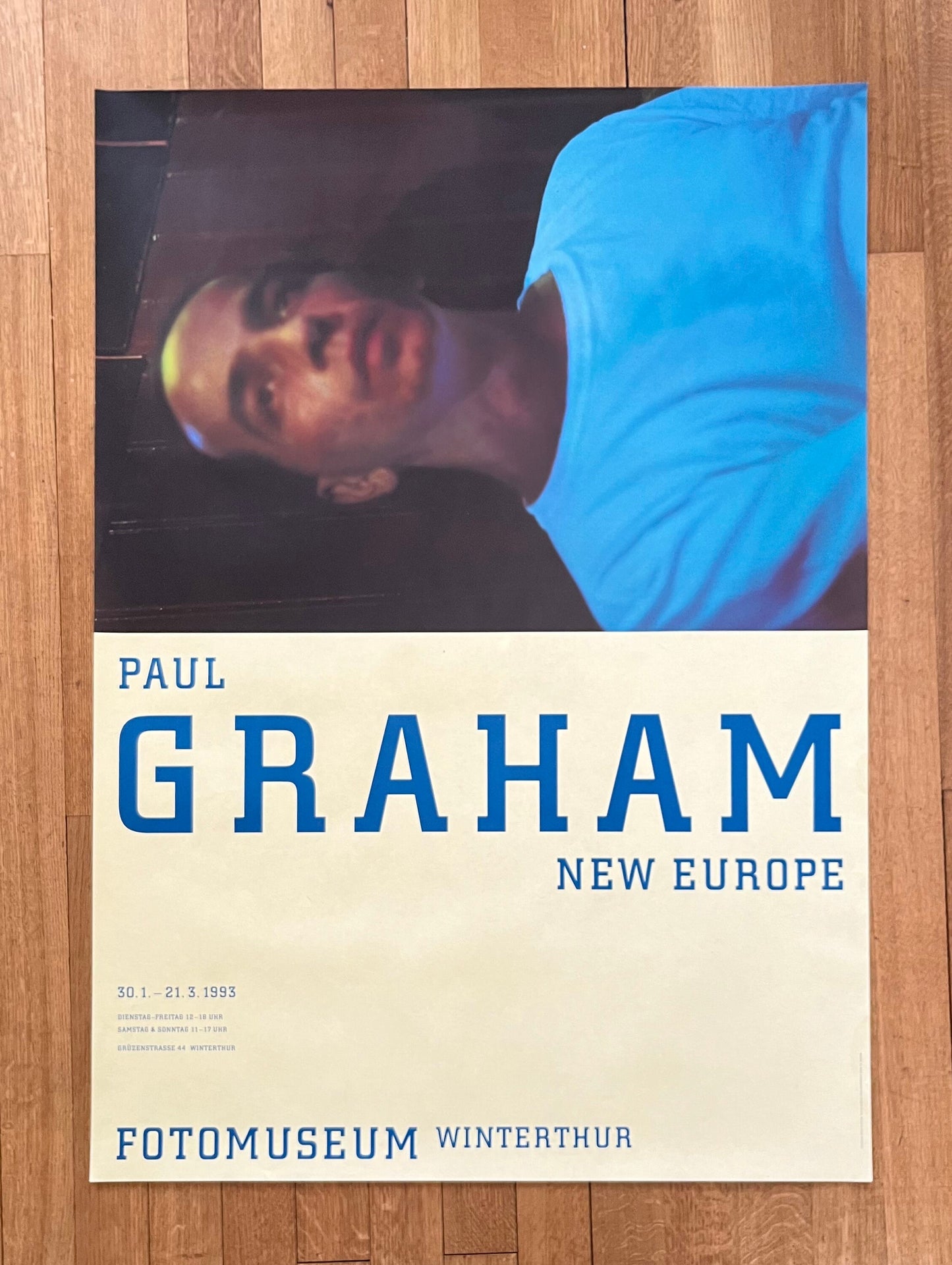 Paul Graham art photo poster - 35.6"×50.4" (90.5×128cm)