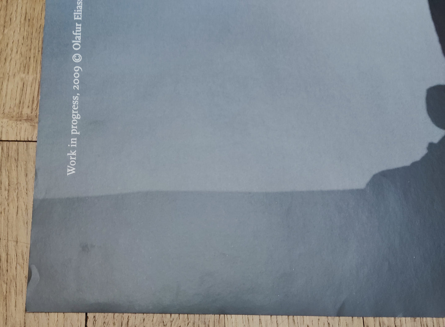 Olafur Eliasson original art poster - 35.4"×50.4" (90×128cm)