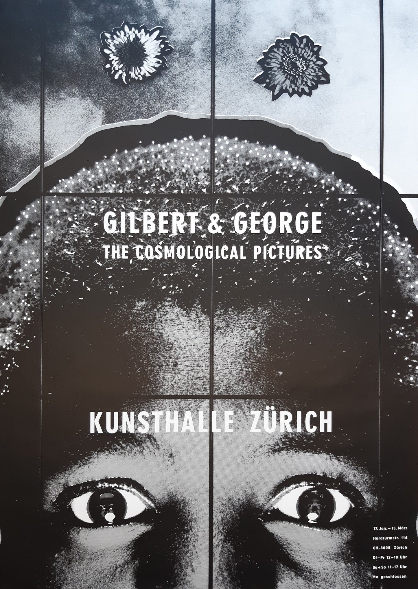 Gilbert and George art poster - 23.4"×33.1" (59.4×84cm)