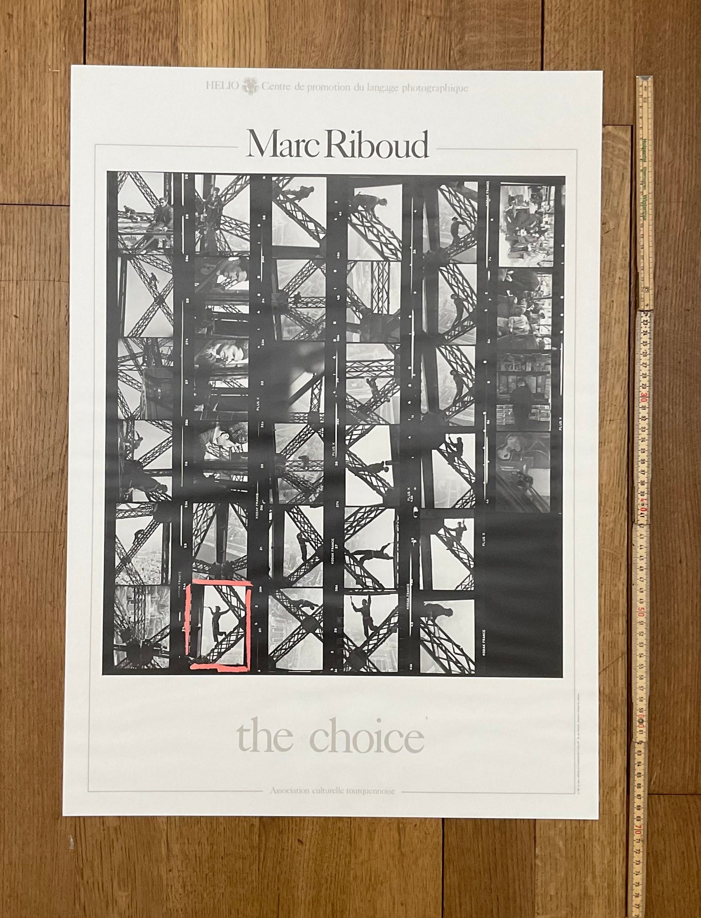 Marc Riboud art exhibition poster - 19.7"×27.6" (50×70cm)