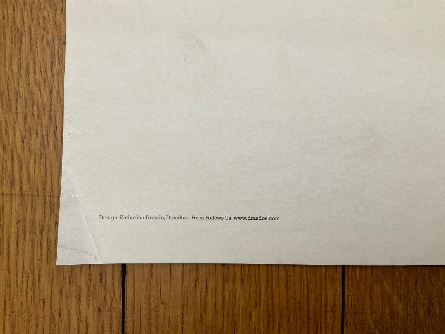 Jakob Bill art exhibition poster folded - 19.5"×32.9" (49.5×83.5cm)