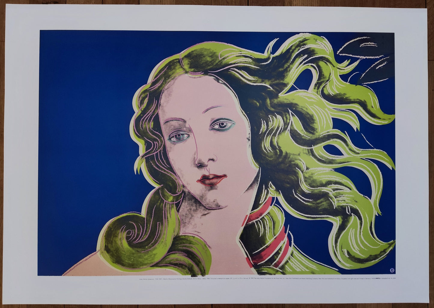 Andy Warhol original art print - 39.4"×27.6" (100×70cm)