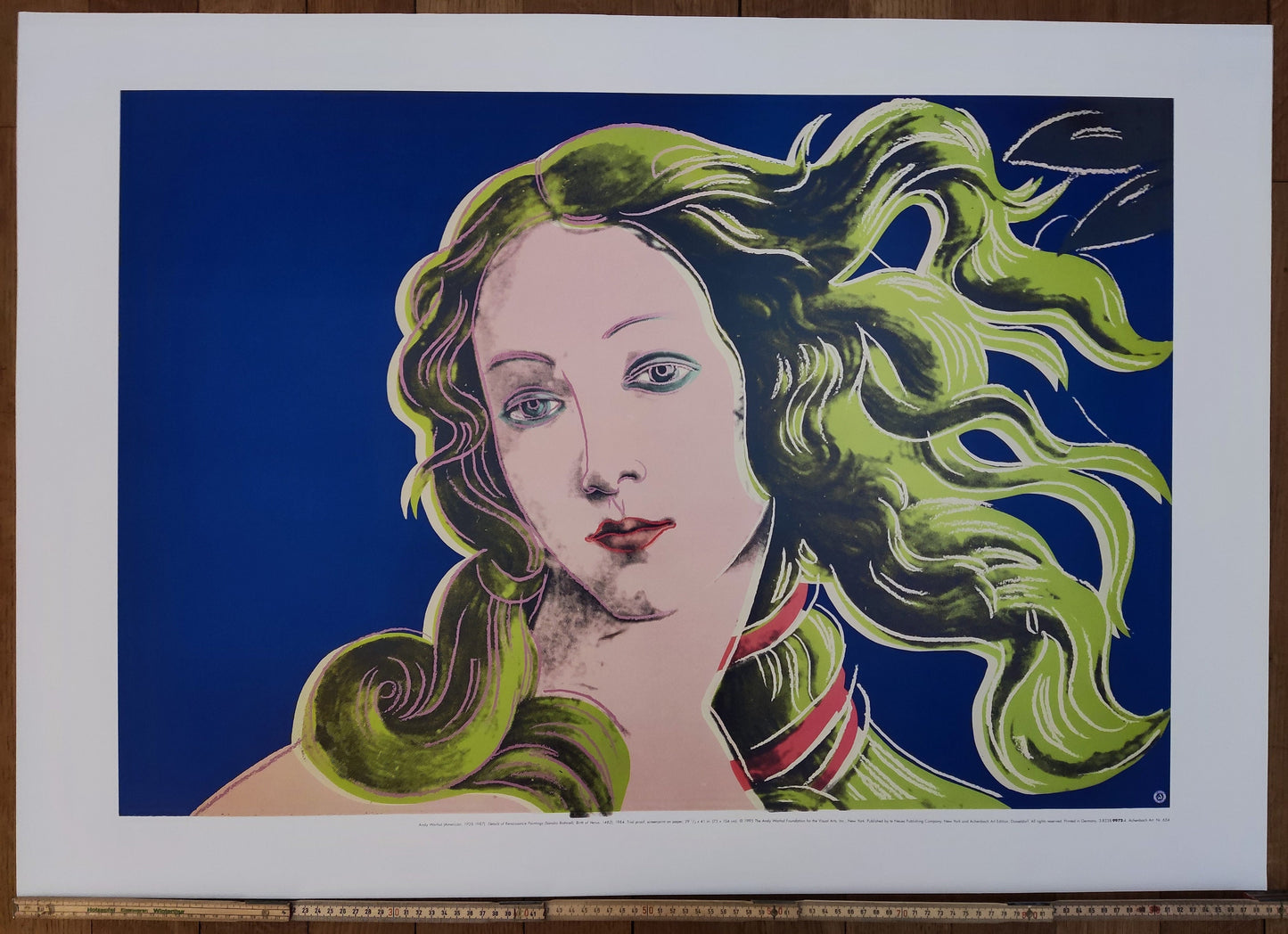 Andy Warhol original art print - 39.4"×27.6" (100×70cm)