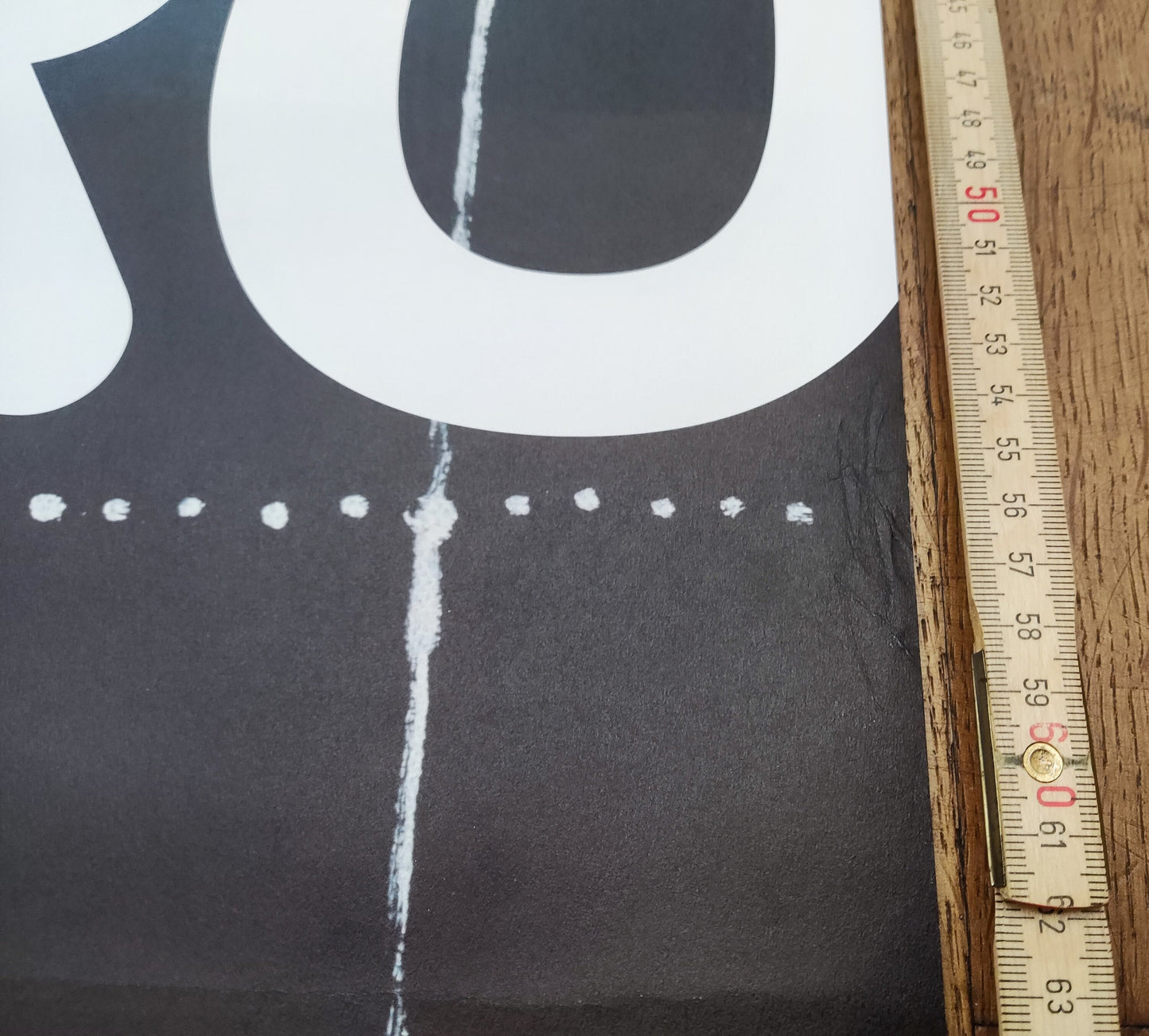 Miro original art exhibition poster - 19.9"×29.8" (50.5×75.8cm)