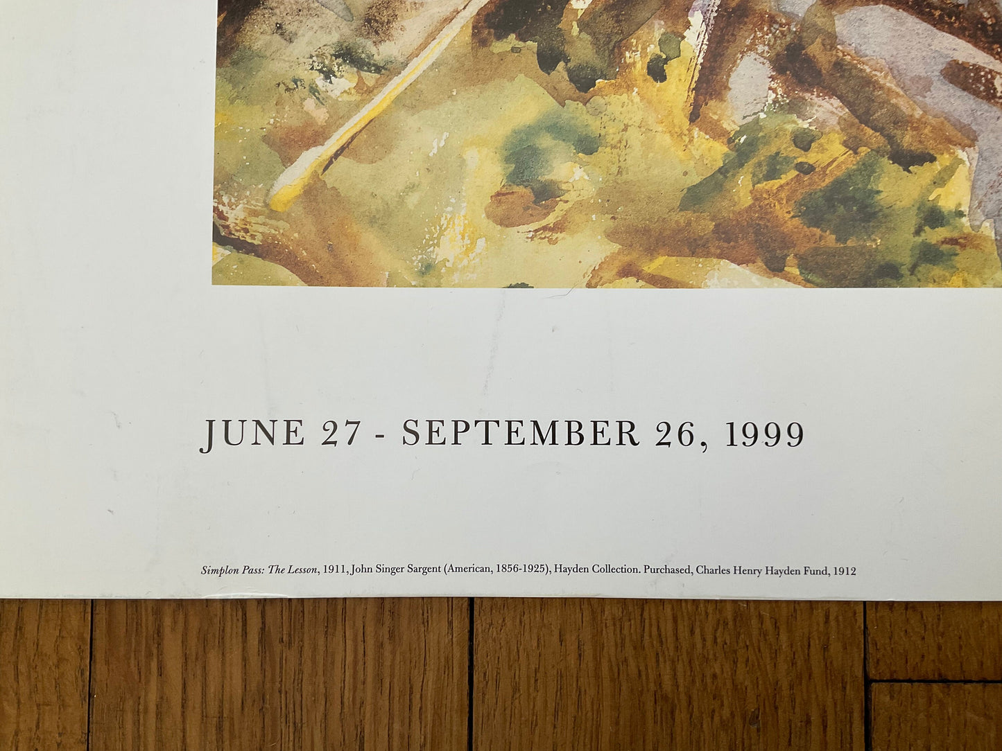 John Singer Sargent original art poster - 27.6"×19.7" (70×50cm)