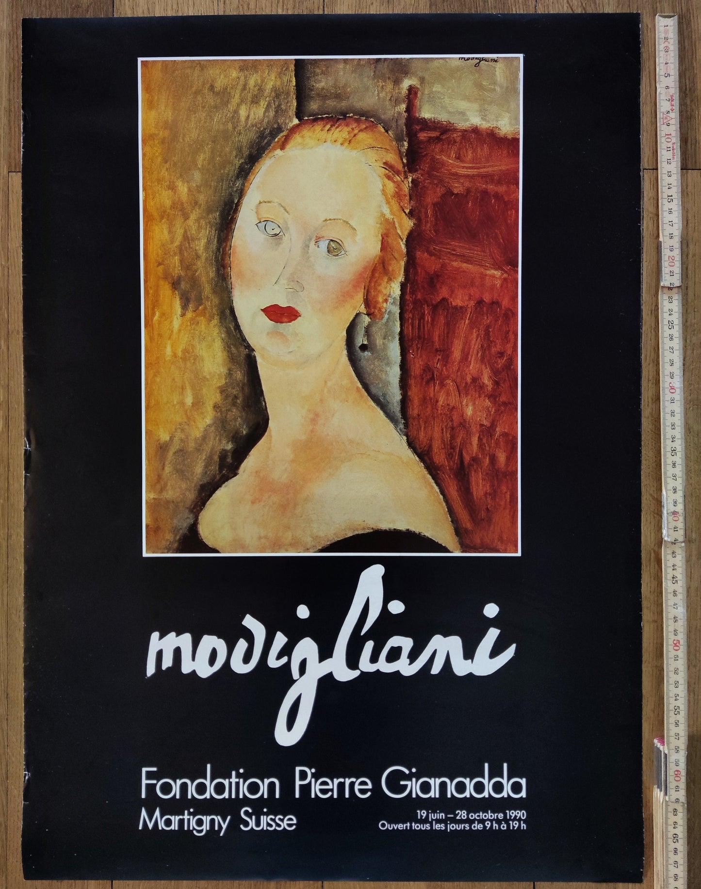Modigliani original art poster - 19.7"×27.6" (50×70cm)