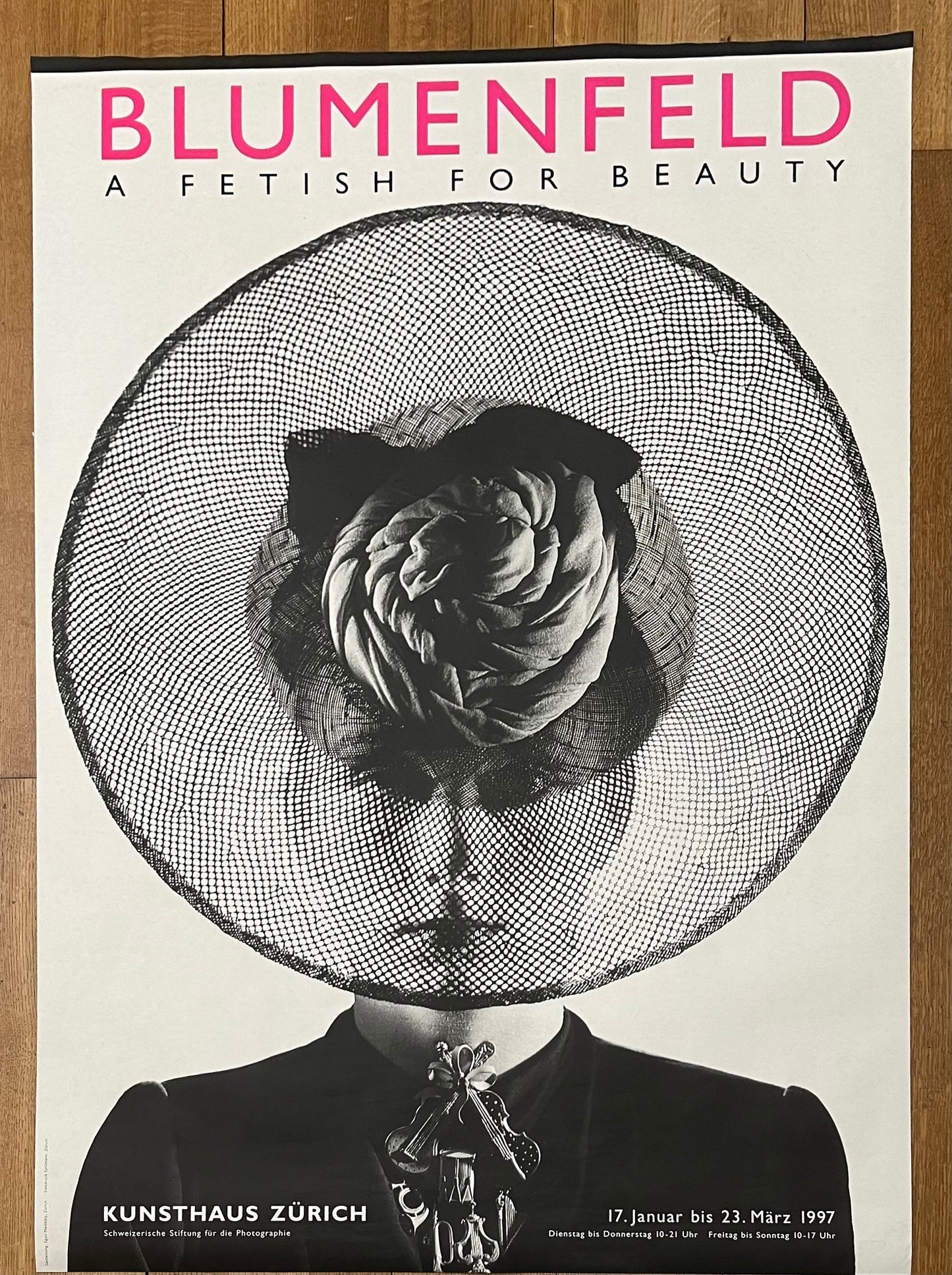 Blumenfeld large original art poster - 35.6"×50.3" (90.5×127.7cm)
