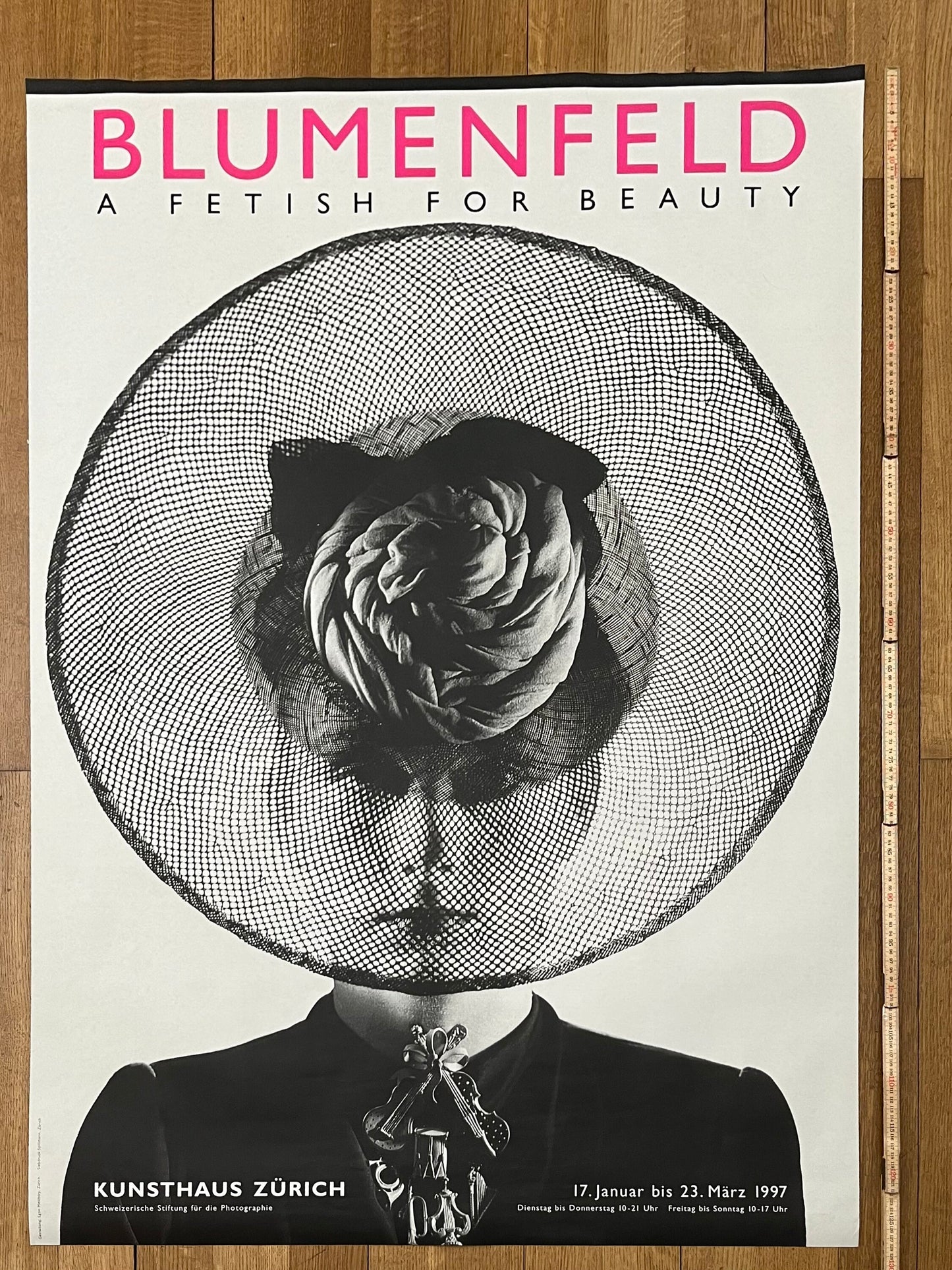 Blumenfeld large original art poster - 35.6"×50.3" (90.5×127.7cm)