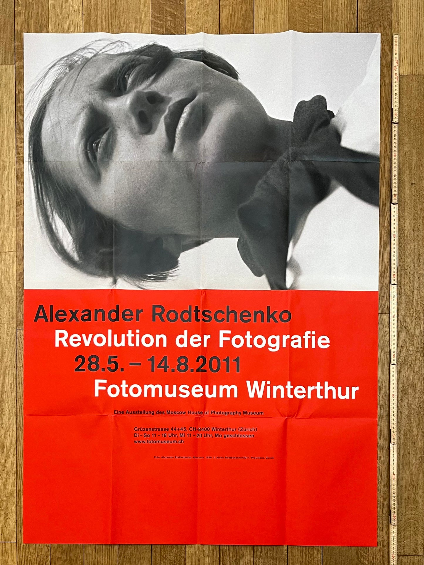 Alexander Rodtschenko original photo poster - 35.2"×50.4" (89.5×128cm)