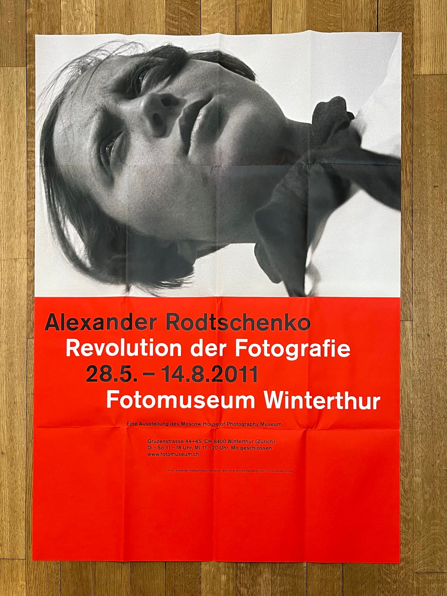 Alexander Rodtschenko original photo poster - 35.2"×50.4" (89.5×128cm)