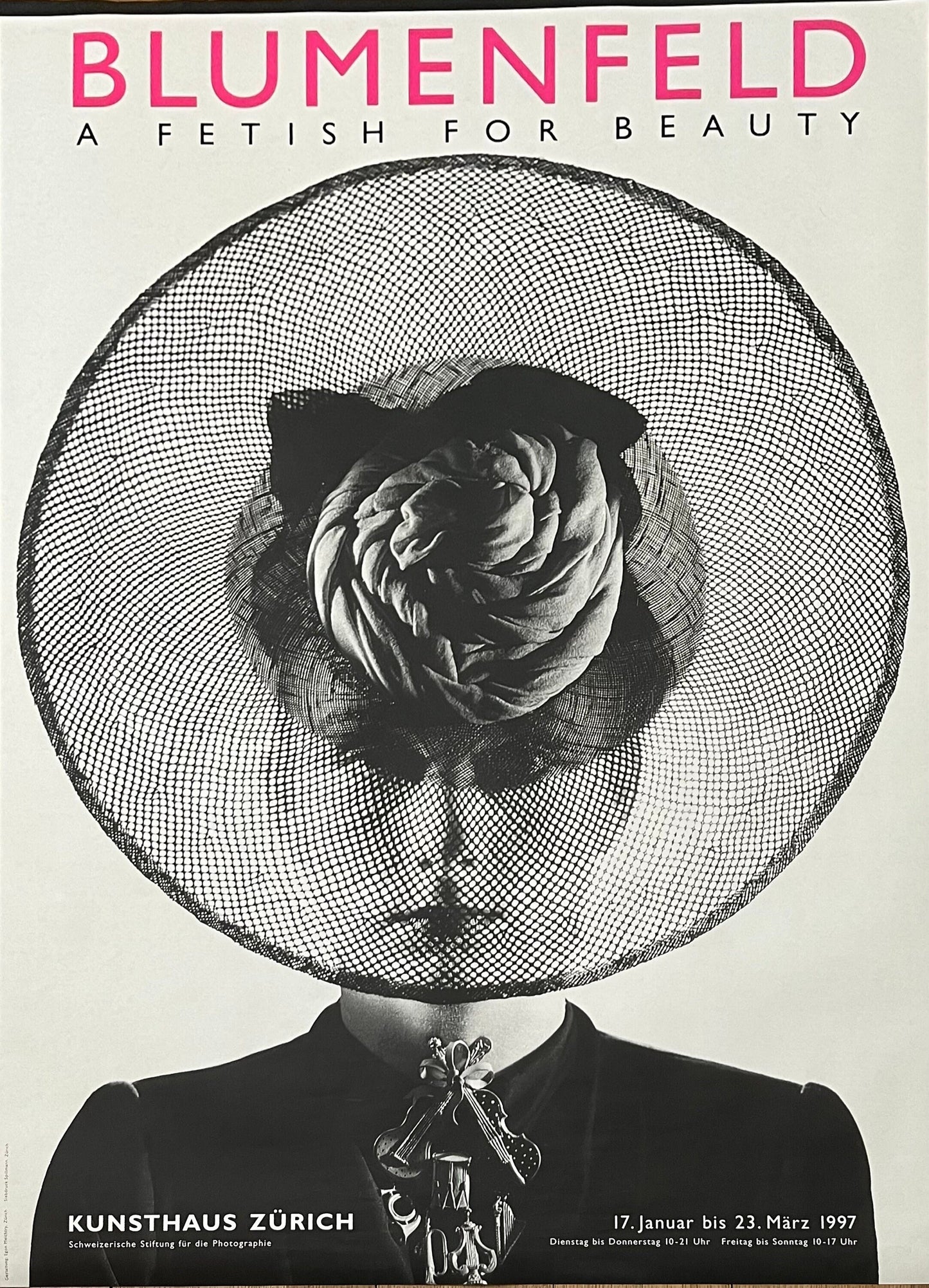 Blumenfeld large original art poster - 35.6"×50.3" (90.5×127.7cm)