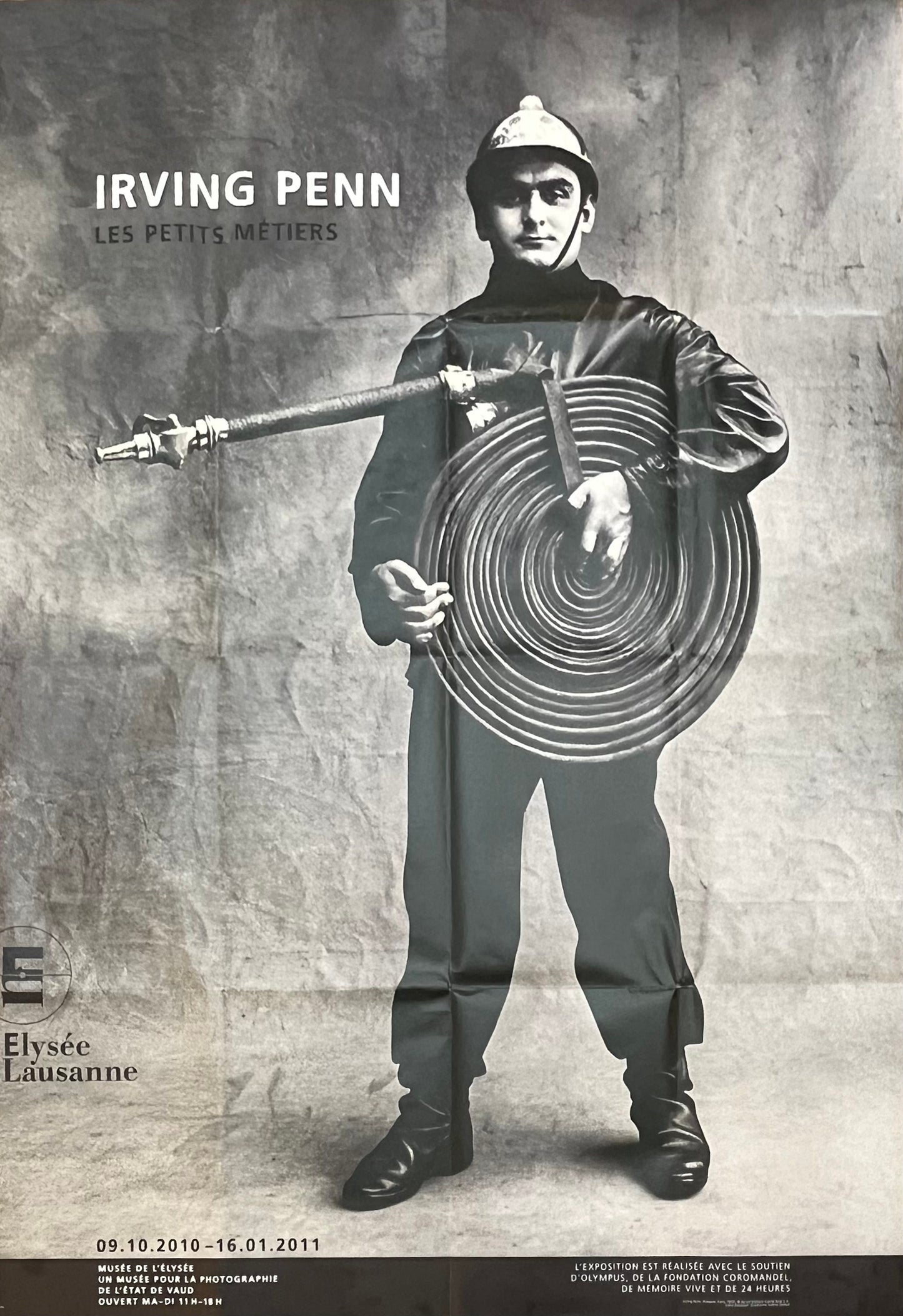 Irving Penn original photo poster folded - 35.2"×50.2" (89.5×127.5cm)