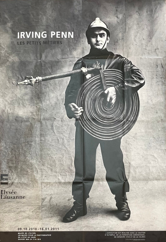 Irving Penn original photo poster folded - 35.2"×50.2" (89.5×127.5cm)