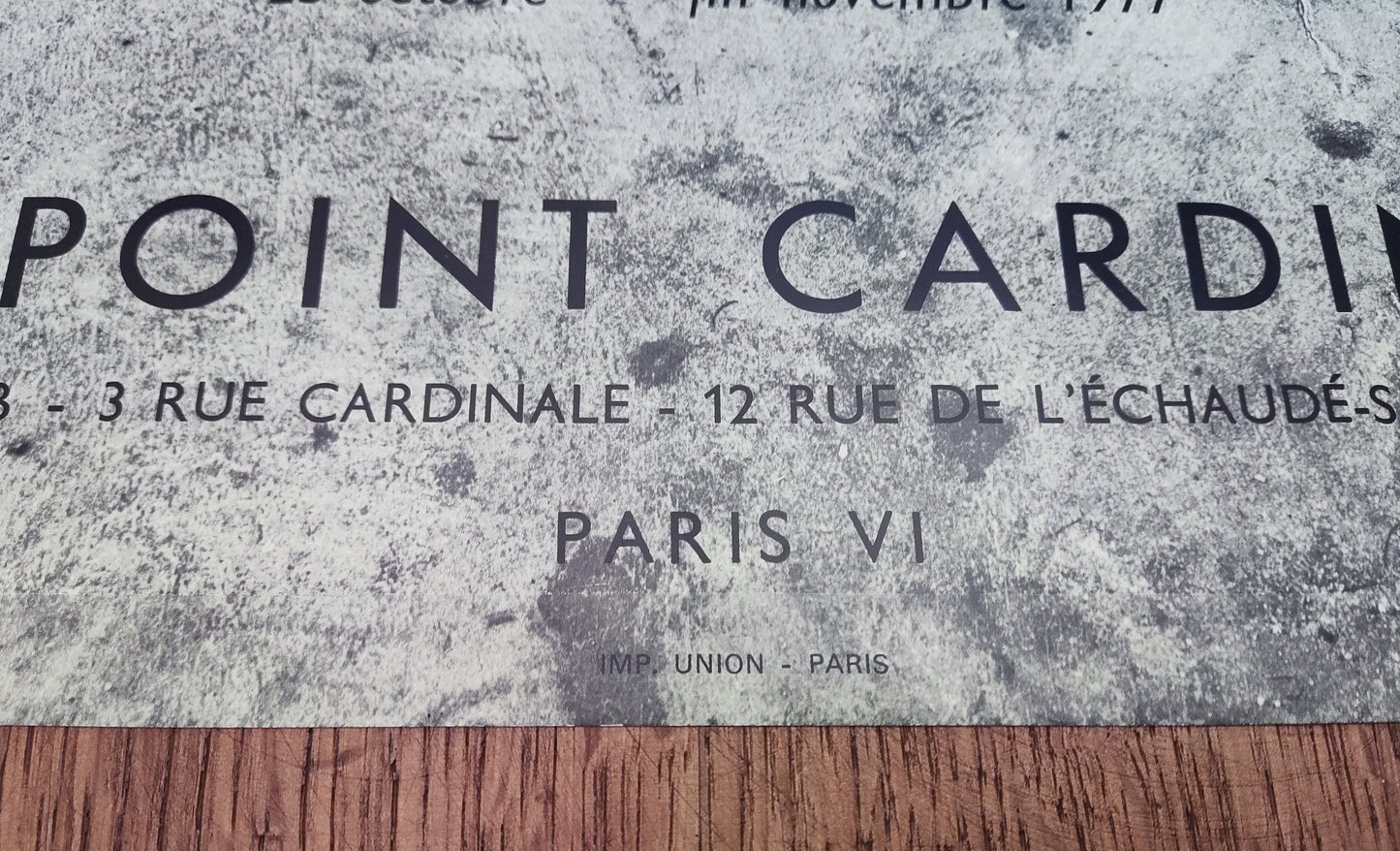Louis Pons original art exhibition poster - 14.2"×26.8" (36×68cm)