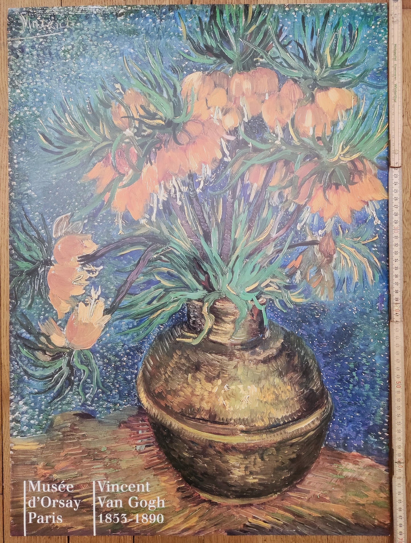 Vincent Van Gogh original art print - 19.7"×27.6" (50×70cm)