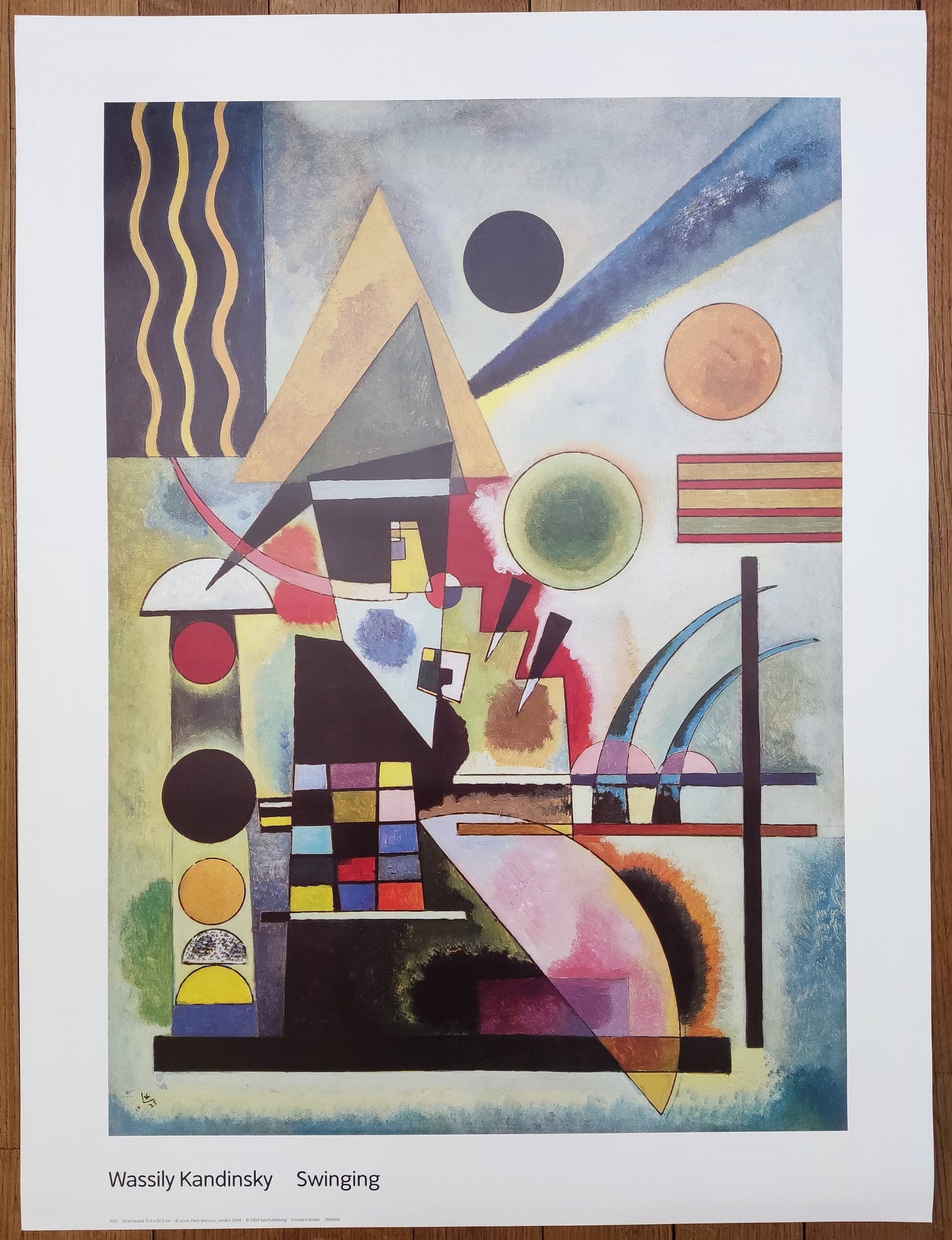 Wassily Kandinsky original art print - 23.6"×31.5" (60×80cm)