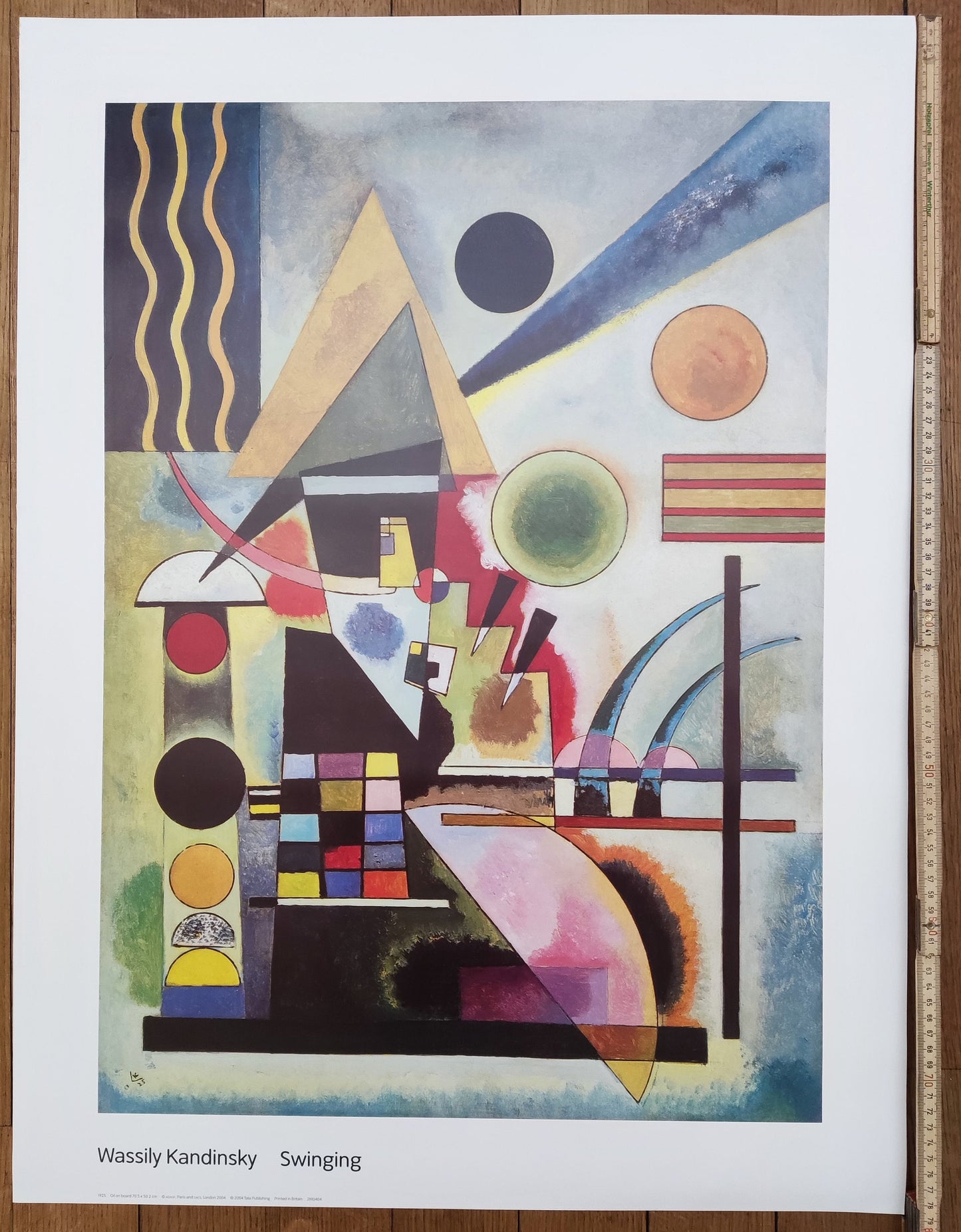 Wassily Kandinsky original art print - 23.6"×31.5" (60×80cm)