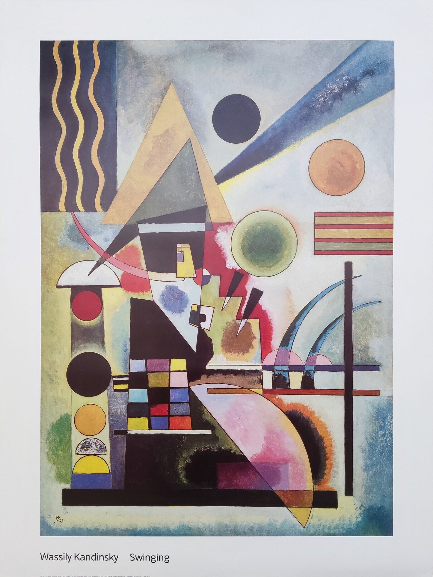 Wassily Kandinsky original art print - 23.6"×31.5" (60×80cm)